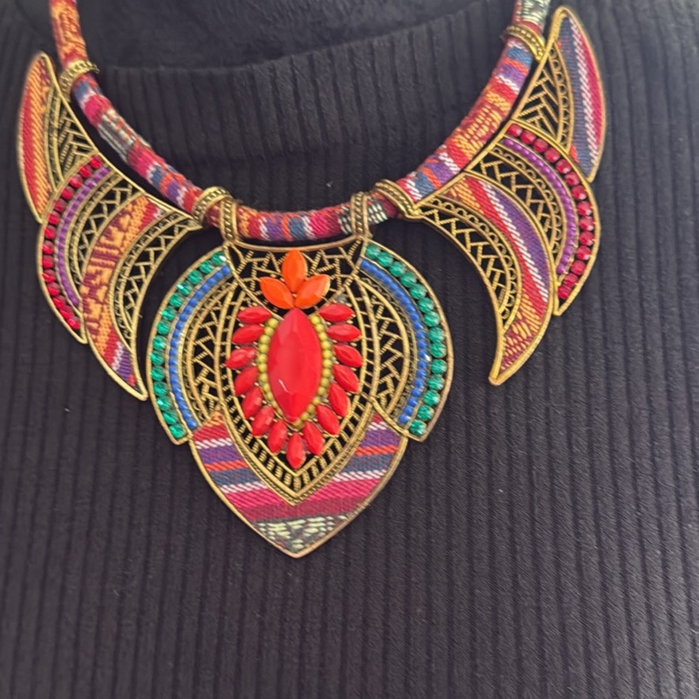 Colorful Statement Necklace